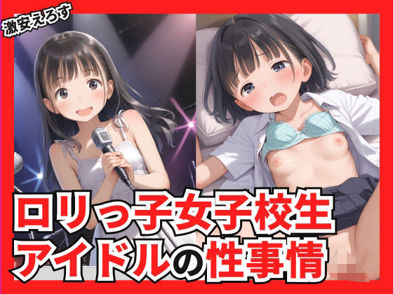 【ロリっ子女子校生アイドルの性事情】激安えろす