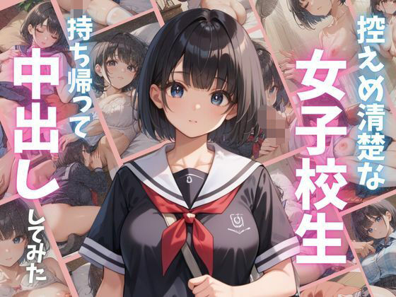 【控えめ清楚な女子校生 持ち帰って中出ししてみた】妄想マカロン