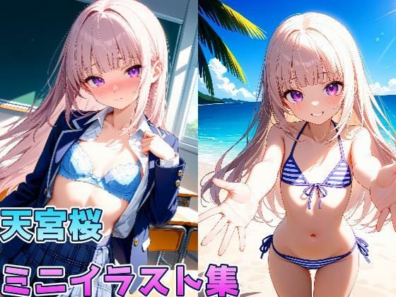 【【クラスメイトシリーズ】天宮桜ミニイラスト集】zaki屋