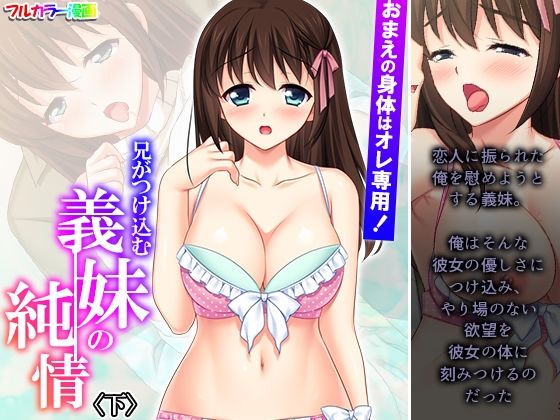 【おまえの身体はオレ専用！兄がつけ込む義妹の純情 下】悶々堂