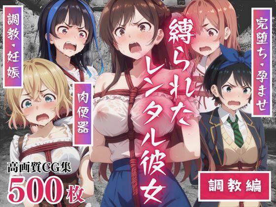 【縛られたレンタル彼女  〜調教編〜 完堕ち…そして全員孕ませ。】もふもふピクセルズ