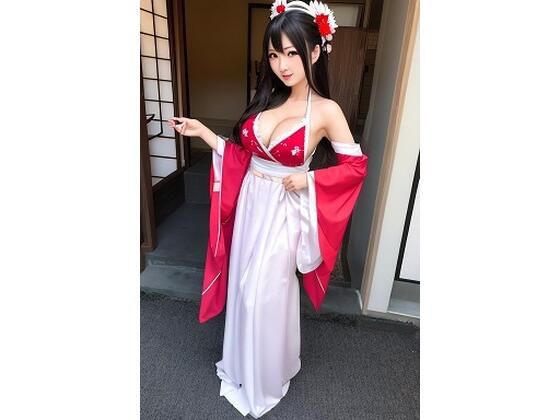 【巫女コスプレ】kaki